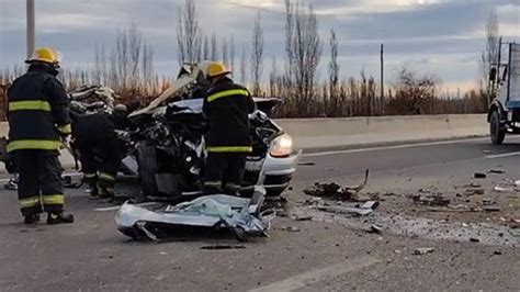 Un Muerto En Un Brutal Accidente De Tránsito Sobre La Ruta Nacional 22