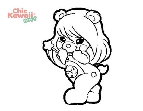 Dibujos De Chicas Kawaii Para Calcar Dibujos Para Colorear Y Pintar