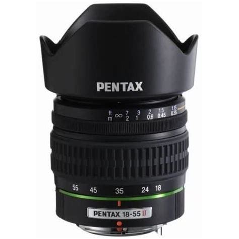 Objectif Pentax K SMC DA 18 55 Mm II F 3 5 5 6 ED AL IF Pentax K 18