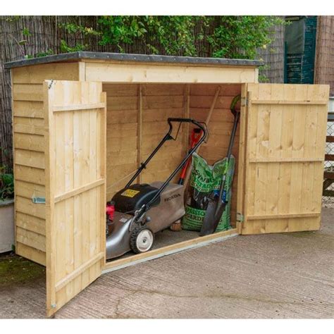 Outdoor Lawn Mower Storage Outdoor Storage Units Buy Shed Wooden