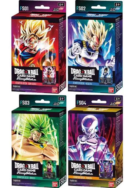 Dragon Ball Super Trading Card Game Fusion World Frieza Broly Vegeta