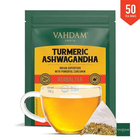 Buy Turmeric Ashwagandha Herbal Tea Tisane Online Best Prices In