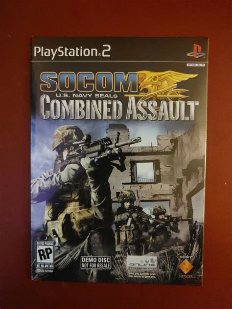 Socom U S Navy Seals Combined Assault Sony Playstation Ps Demo