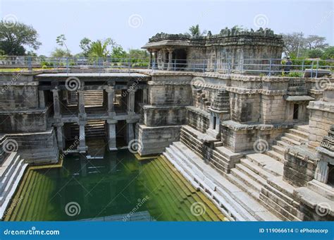 Stepped Well Nanneshwara Temple Lakkundi In Gadag District Of