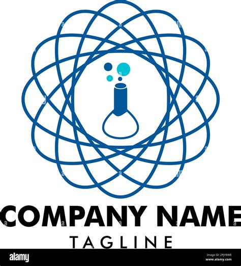 laboratorium logo template stock vector image art alamy