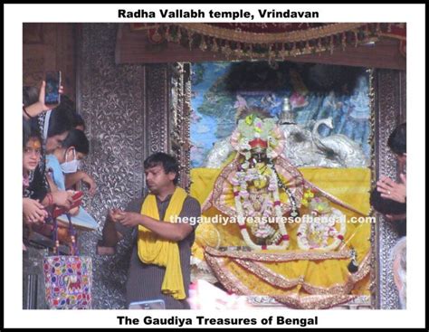 Radha Vallabh Temple Vrindavan All You Need To Know The Gaudiya