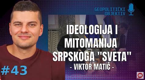 Velikosrpska Mitomanija Postala Je Sastavni Dio Nacionalnoga Identiteta