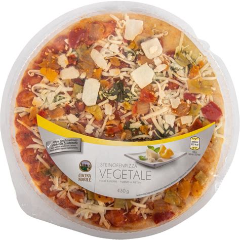 ROKSH Schnelle Küche CUCINE NOBILE Steinofenpizza Vegetale 430g