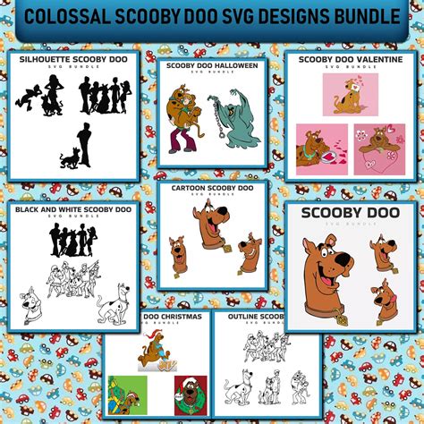 Outline Scooby Doo Svg Masterbundles