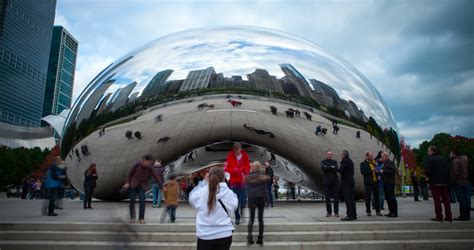 Reflective Bean in Chicago, Illinois image - Free stock photo - Public ...