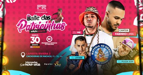 Baile Das Patricinhas Edi O Pagode Em Cachoeiras De Macacu Sympla