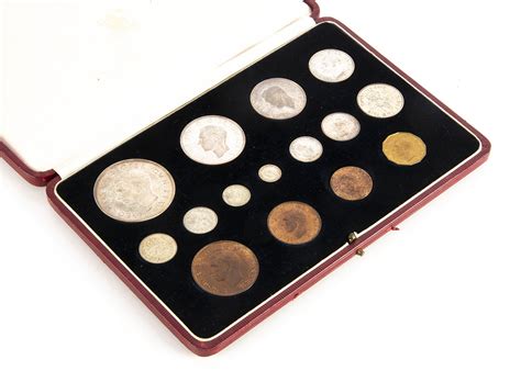 A Royal Mint George VI Specimen Coin Set The Eleven Coins And Four