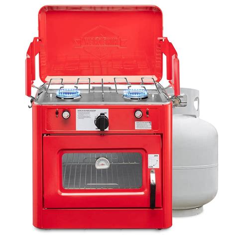 Hike Crew In Gas Camping Portable Propane Stove And Oven With Grill