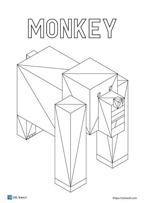 12 free printable Minecraft animal coloring pages - ESL Vault