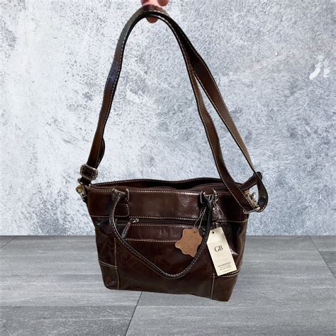 Giani Bernini Turn Lock Glazed Dome Satchel B3916 For Sale Online EBay