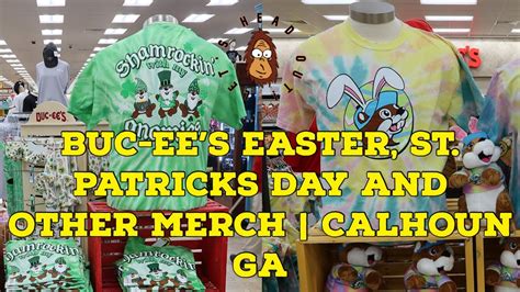 Buc Ees Easter St Patricks Day And Other Merch Youtube