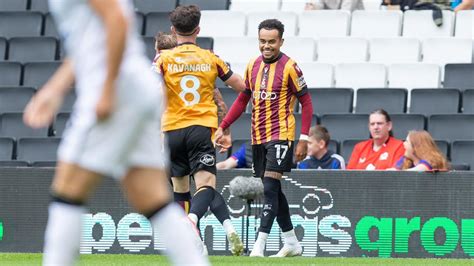 Extended Highlights Mk Dons V Bradford City Youtube