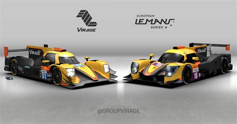 Team Virage Launches Lmp2 Program Alongside One Lmp3 In European Le