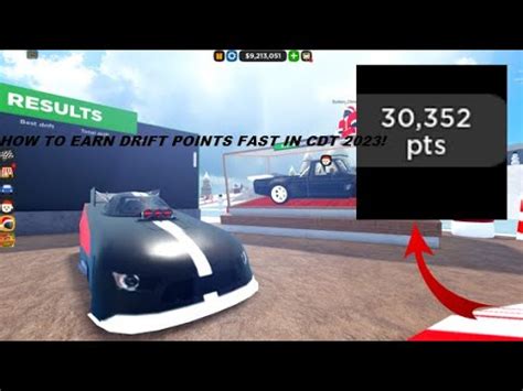 How To Earn Drift Points Fast In Cdt Youtube