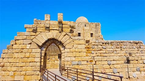 Sidon Sea Castle Libanon Kostenloses Foto Auf Pixabay Pixabay