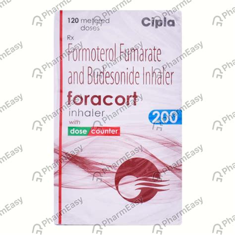 Buy Foracort Cfc Free 200 Mcg Inhaler 120 Md Online At Flat 15 OFF