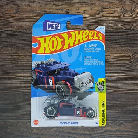 MERAH UNGU Hot Wheels Brick And Motor Purple Red 8 Experimotors Mega ...