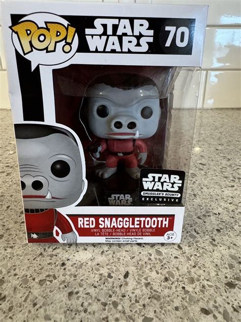 Funko Pop Star Wars Red Snaggletooth Smugglers Bounty Ebay