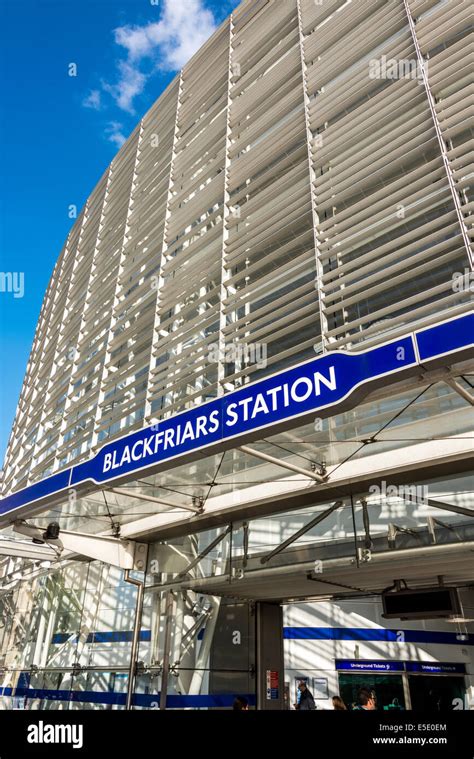 Blackfriars Station Also Known As London Blackfriarsis A Central