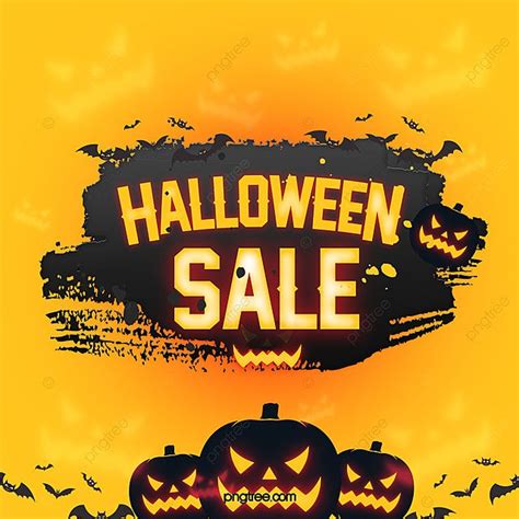 Halloween Promotion Sale Template Template Download On Pngtree