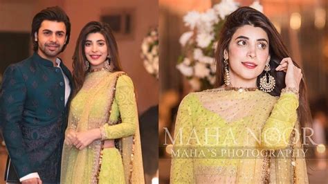 Adorable Couple Urwa Hocane And Farhan Saeed At Wedding Event In