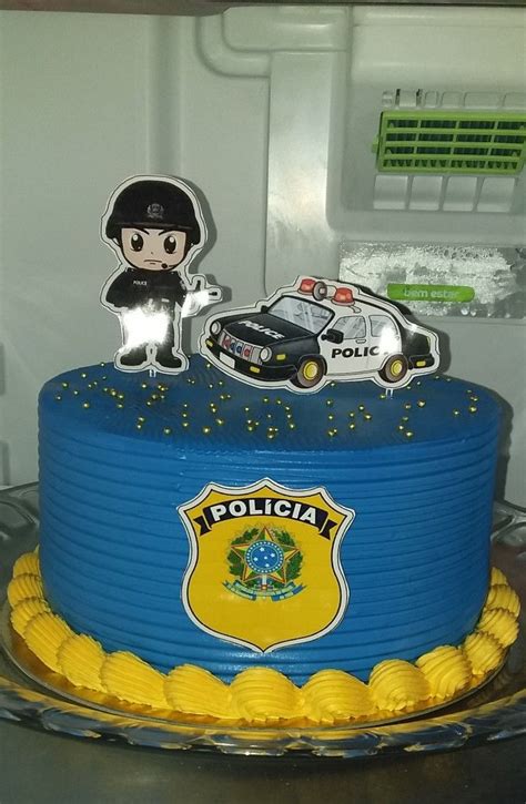 Tema policial Bolos de aniversário Bolo Aniversario