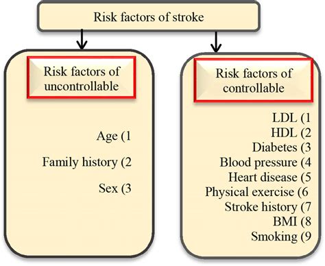 Risk factors of ischemic stroke | Download Scientific Diagram