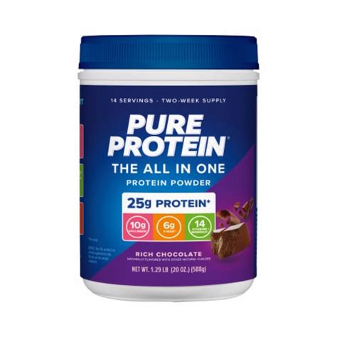 Pure Protein® All in One Chocolate Powder, 1.25 lbs / 20 oz - Kroger