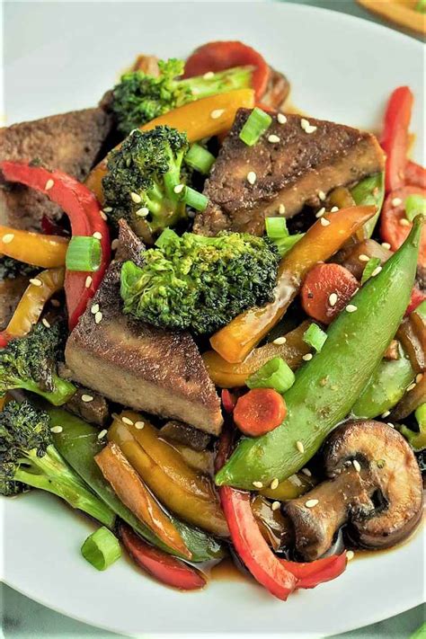 Tofu Stir Fry With Teriyaki Sauce Brunch Folks