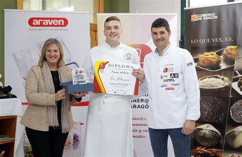 Aarón Melero Mejor Joven Promesa de la cocina aragonesa 2023