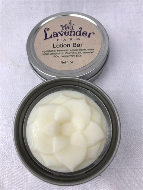 Lotion Bar, Lavender/Peppermint - Mad Lavender Farm