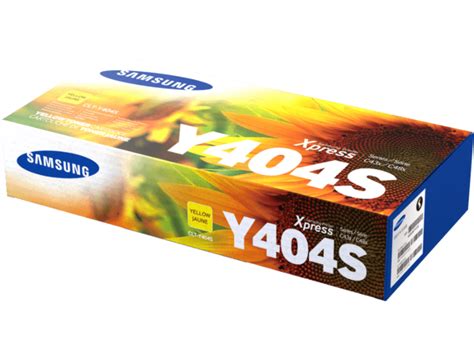 Samsung CLT Y404S Yellow Toner Cartridge HP Online Store