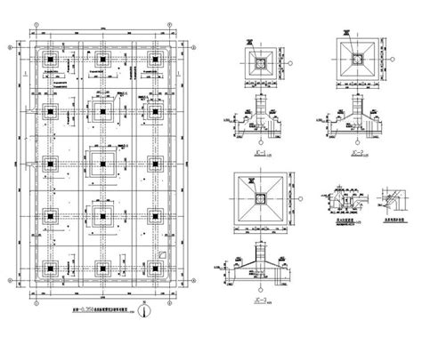 某厂区循环水池混凝土结构施工图（cad） 混凝土节点详图 筑龙结构设计论坛