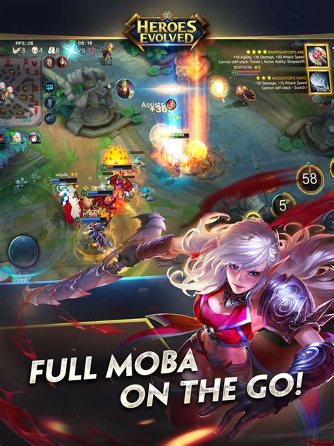 Heroes Evolved（ヒーローズ・エボルブ） Ios Moba（マルチプレイヤーオンラインバトルアリーナ） Aoi Yuki Blog