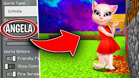 Non Giocare Al Seed Di Talking Angela Minecraft Ita Youtube