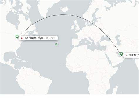 Direct Non Stop Flights From Dubai To Toronto Schedules