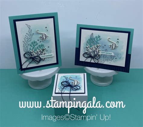 Beauty Of The Deep Trio Stampin Gala