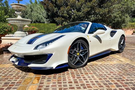 Used 2020 Ferrari 488 Pista Spider ILusso Palm Beach Stock 253646