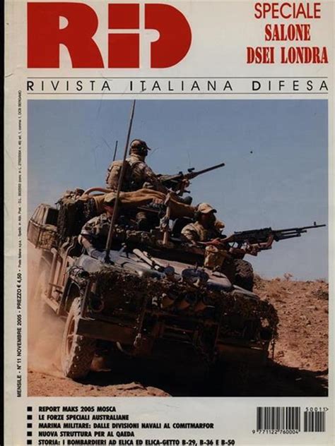 Rid Rivista Italiana Difesa N 38667 Libro Usato Giornalistica