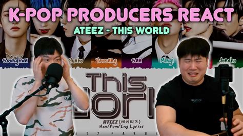 Musicians React Review ATEEZ This World YouTube