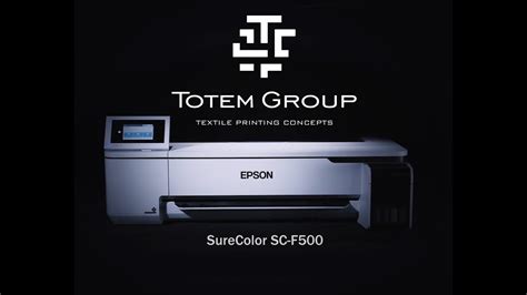 Epson Surecolor Sc F500 Dye Sublimation Desktop Printer Youtube