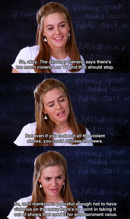 Pin by Amusementphile on Clueless (1995) | Clueless quotes, Clueless, Clueless movie