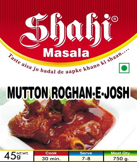 Shahi Mutton Roghan E Josh Masala At Rs 40 Box Mutton Powder In