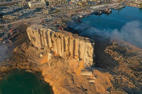 Así Amanece En Líbano Tras La Potente Explosión En Beirut