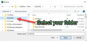 Extract Folder And Subfolders With Excel